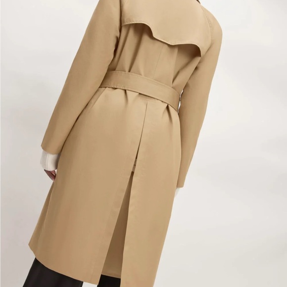 Everlane Double-Breasted Tan Trench Coat - Picture 6 of 6